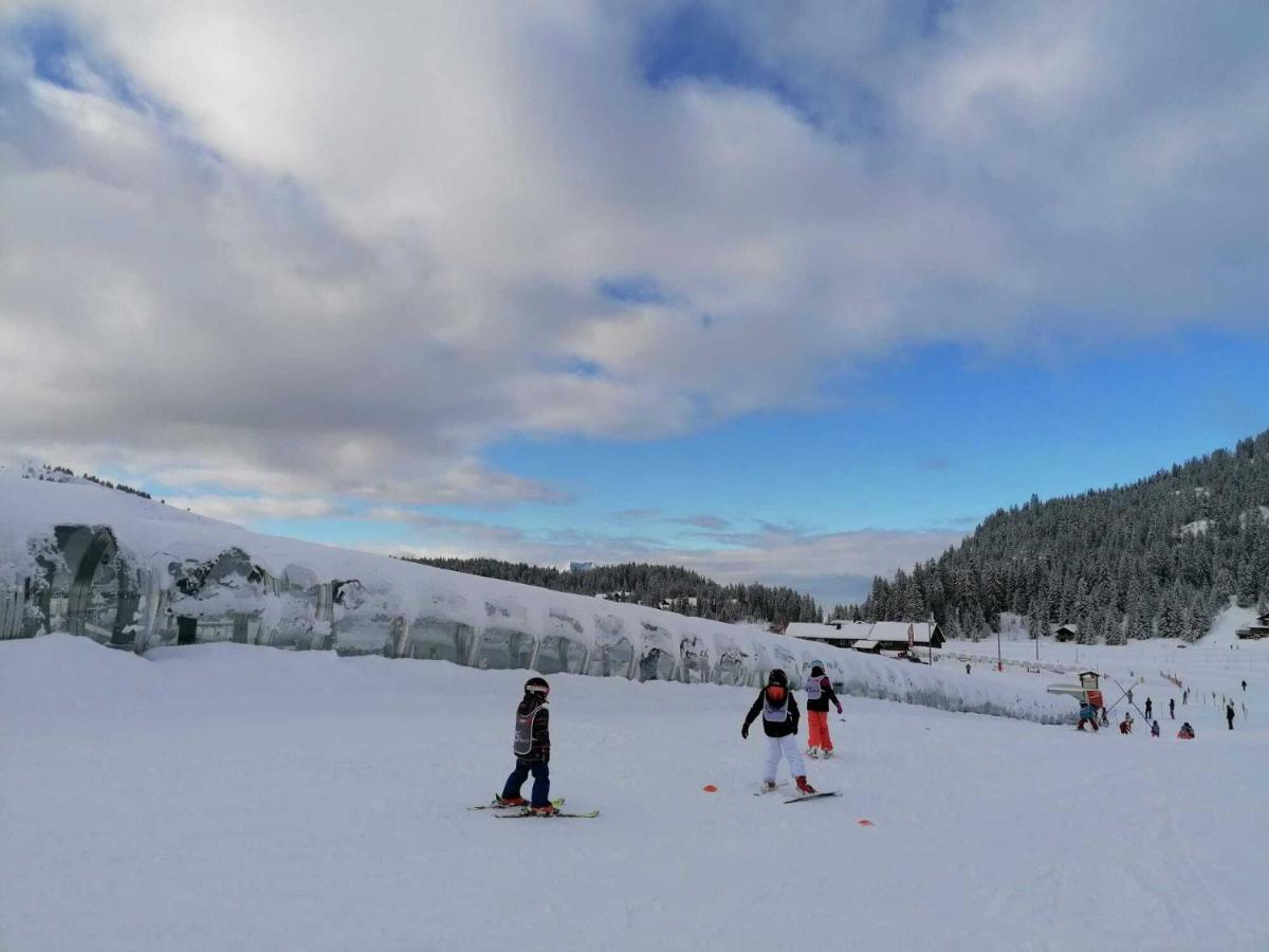Вилла La Belle Des Praz Mieussy Экстерьер фото